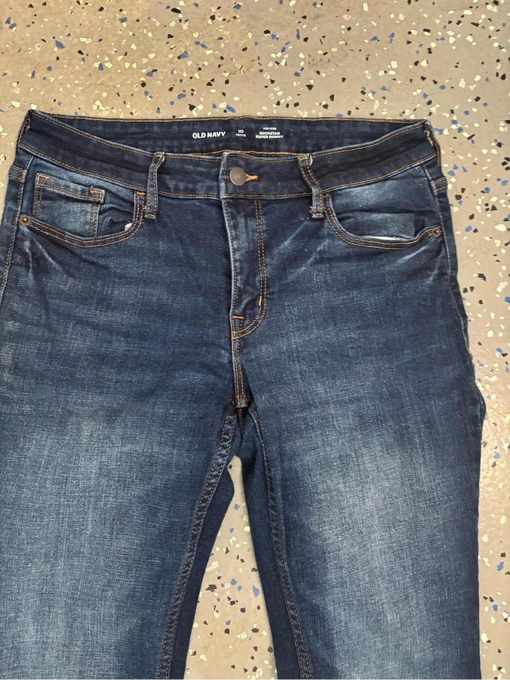 Old Navy Women's Dark Blue Skinny Jeans